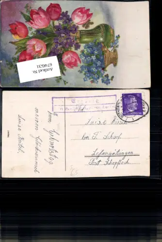 Stempel Posthilfsstelle Erzberg ü. Rothenburg ob der Tauber Lehengütingen Schopfloch