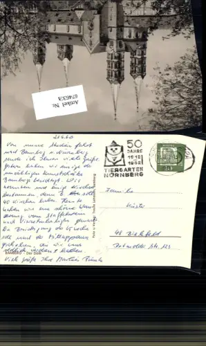 674633,Stempel Nürnberg n. Bielefeld 1962