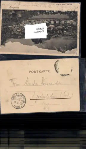 674650,Stempel n. Gerlachsheim Baden 1903 Anskunftsstempel