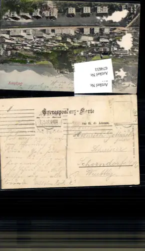 674651,Stempel Salzburg n. Schorndorf Baden Württemberg 1907