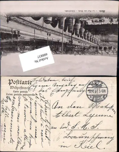 688837 Stempel Metz n. Braunschweig 1907