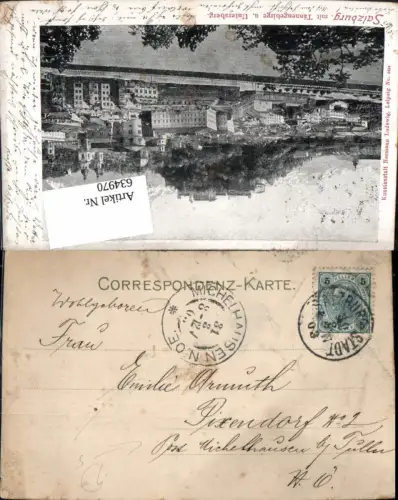 Stempel Salzburg Stadt Michelhausen an Pixendorf Michelhausen Tulln