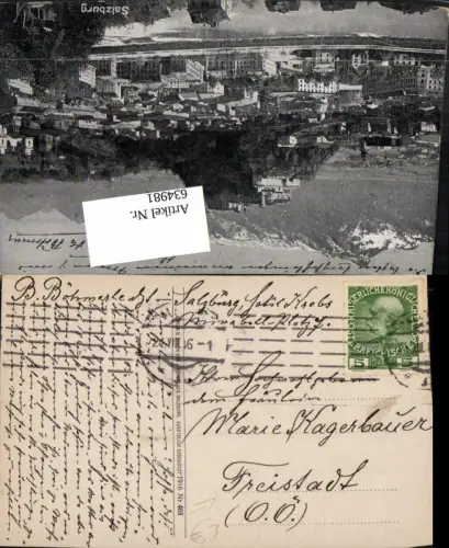 634981,Stempel Salzburg n. Freistadt