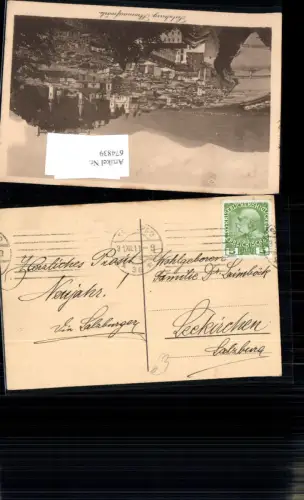 674839,Stempel Salzburg 1911 gel. n. Seekirchen bei Salzburg
