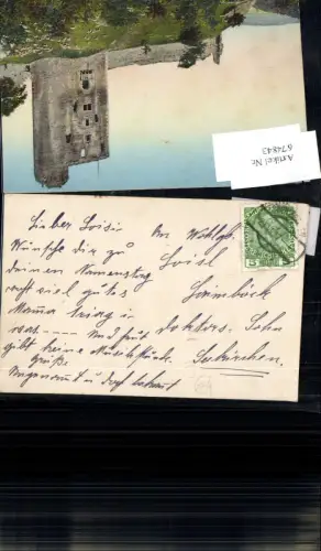 674843,Stempel gel. n. Seekirchen bei Salzburg