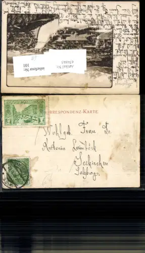 674845,Stempel Innsbruck gel. n. Seekirchen bei Salzburg