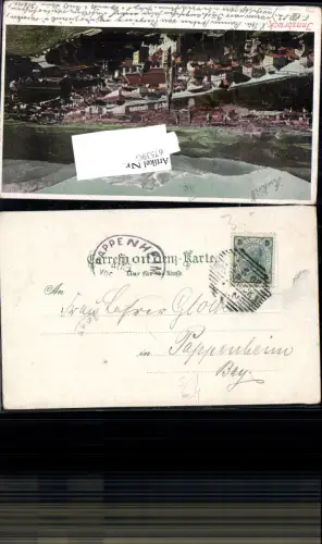 675390,Stempel Innsbruck n. Pappenheim Bayern Ankunftsstempel 1902