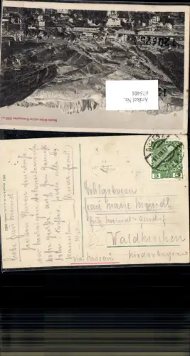 675401,Stempel Bozen Bolzano n. Waldkirchen via Passau 1911