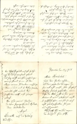 579362,Brief 1903 Eppenstein Weißkirchen Bezug Fam. Hermentin u. Kopetzky