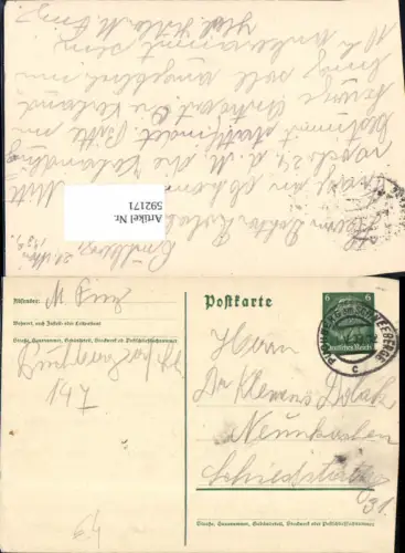 592171,Postkarte Stempel 1939 Puchberg am Schneeberg n. Neunkirchen