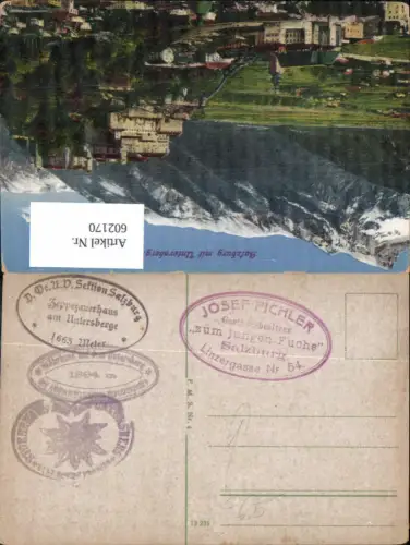 602170,Stempel Josef Pichler Gasthaus zum jungen Fuchs Salzburg Linzergasse