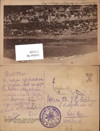 609609,Stempel Praxmar im Sellrain n. Leiden Holland