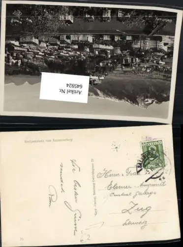 645924,Stempel Salzburg n. Zug Schweiz