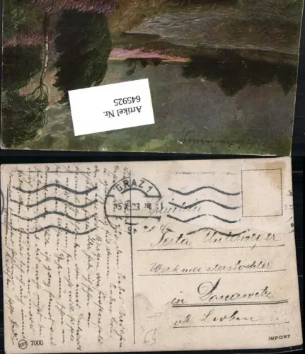 645925,Stempel Graz n. Donawitz bei Leoben 1923
