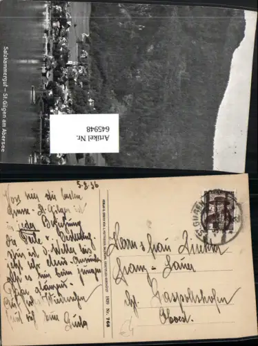 645948,Stempel St. Gilgen n. Gaspoltshofen 1936