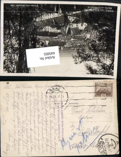 645955,Stempel Graz n. Bad Ischl Postvermerk abgereist retour