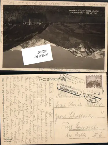 652627,Stempel Zell am See n. Loosdorf Melk