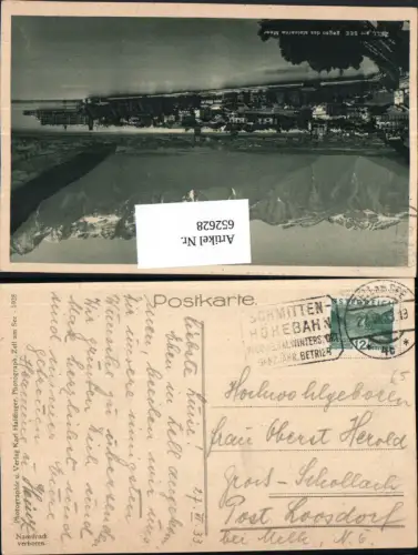 652628,Stempel Zell am See n. Gross Schollach Loosdorf Melk