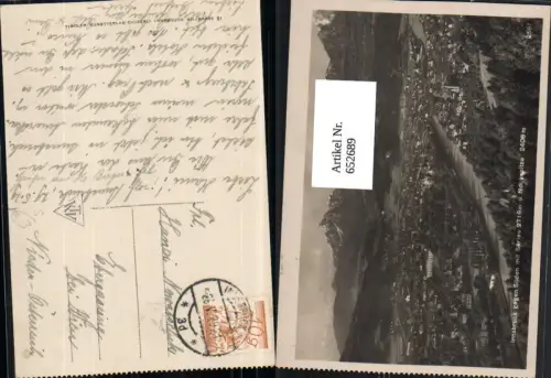 652689,Stempel Innsbruck n. Ebergassing bei Wien 1929