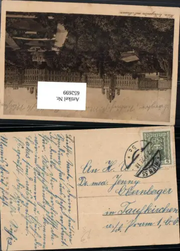 652699,Stempel 5 Wien Taufkirchen an der Pram Volksgarten