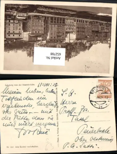 652708,Stempel Salzburg Richards Quelle n. Peuerbach