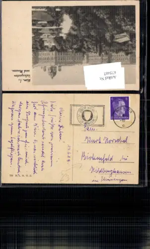 675407,Stempel Wien 28 n. Birkenfeld b. Hildburghausen 1943