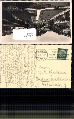 675412,Stempel Salzburg n. Berlin Friedenau 1938