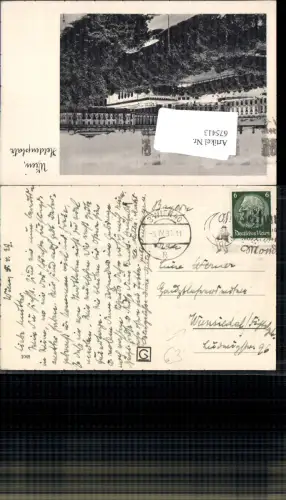 675413,Stempel Wien 40 n. Wunsiedel Fichtelgebirge