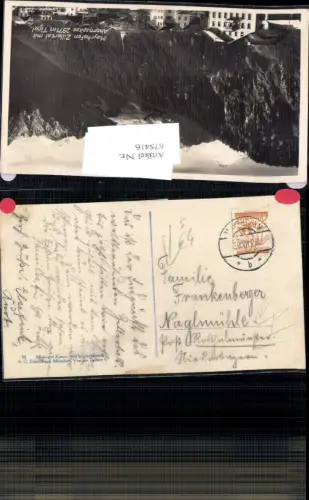 675416,Stempel Mayrhofen n. Naglmühle Rotthalmünster 1928 LK Passau