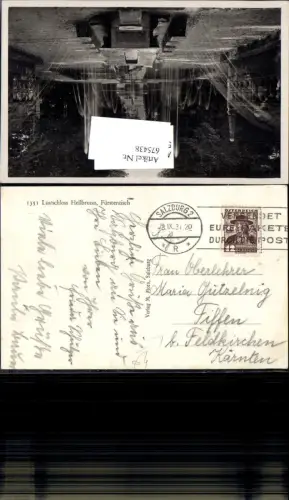 675438,Stempel Salzburg n. Tiffen b. Feldkirchen 1937