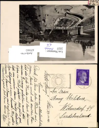 675463,Stempel Wien n. Wölmsdorf Sudetenland Vilémov u Šluknova Decin