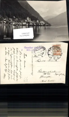 675480,Stempel Hallstatt Lanzenkirchen n. Scheiblingkirchen Gleisenfeld