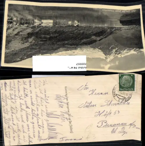 709997 Stempel Saalfelden n. Höft Braunau am Inn 1938