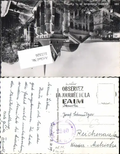 615326,Stempel Zensurstelle 2240 n. Reichenau an der Rax