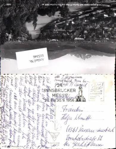 615346,Stempel Innsbrucker Messe 1956 n. Passau Auerbach