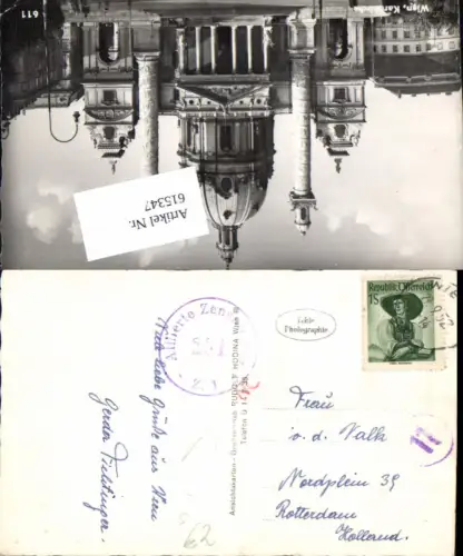 615347,Stempel Allierte Zensurstelle 231 n. Rotterdam Holland