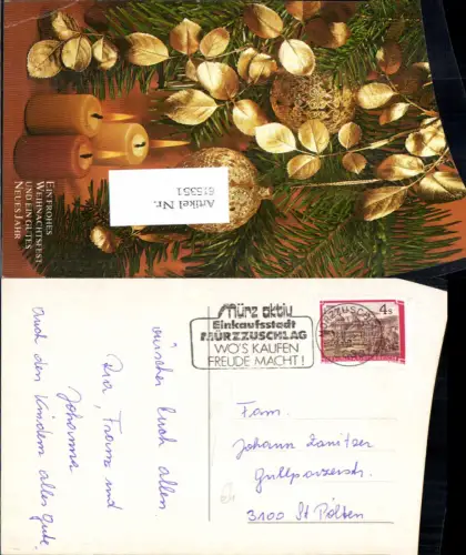 615351,Stempel Mürzzuschlag Reklame 1986