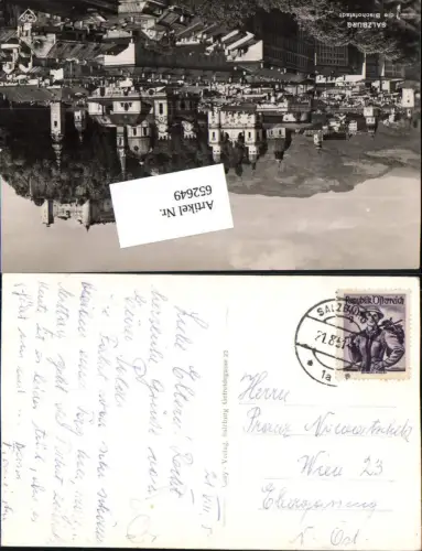652649,Stempel Salzburg n. Ebergassing Wien