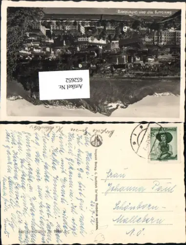652652,Stempel Hallein n. Schönborn Mallebarn Göllersdorf Hollabrunn