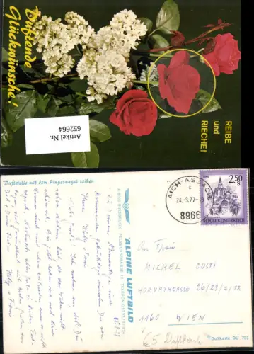 652664,Stempel Aich Assach n. Wien pub Alpine Duftkarte Duftstelle Duft