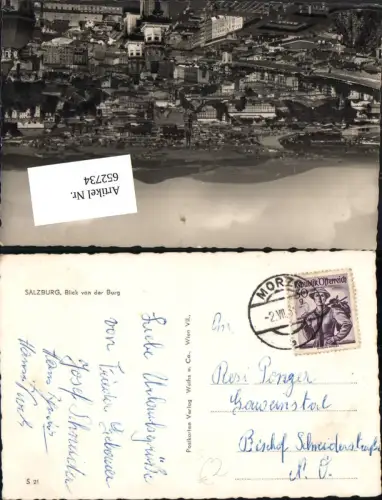 652734,Stempel Morzg Salzburg n. Gaweinstal