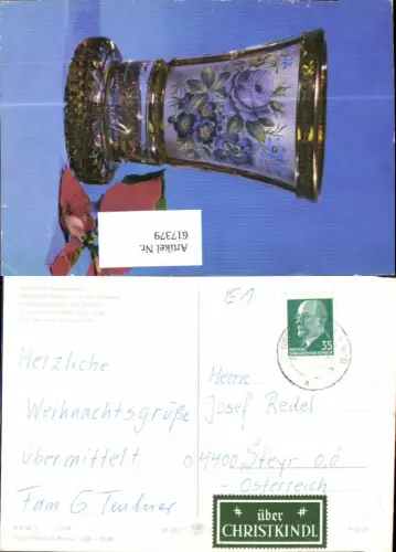 617379,Stempel Christkindl nach Steyr