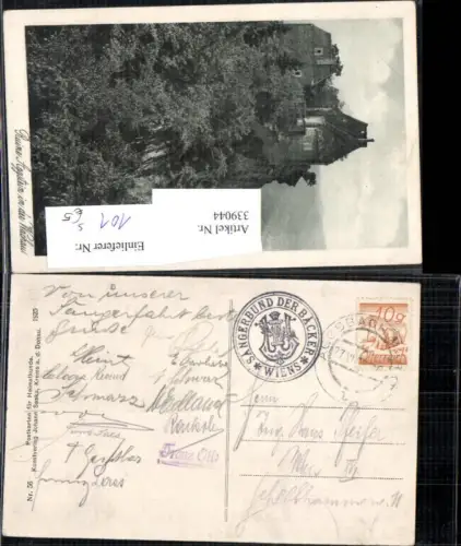 339044,Stempel Sängerbund der Bäcker Wiens