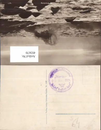 493670,Stempel Auf hoher See Hertha Schnelldampfer 1926