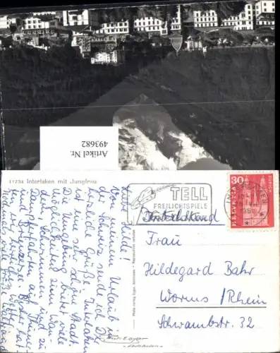 493682,Stempel Tell Freilichtspiele Interlaken