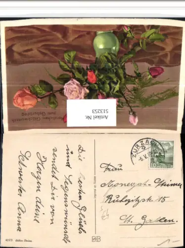 513253,Stempel Zurzach Schweiz 1919
