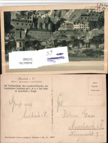 513342,Stempel 22. Verbandstag d. Landesverbandes Saalinhaber Sachsen 1925