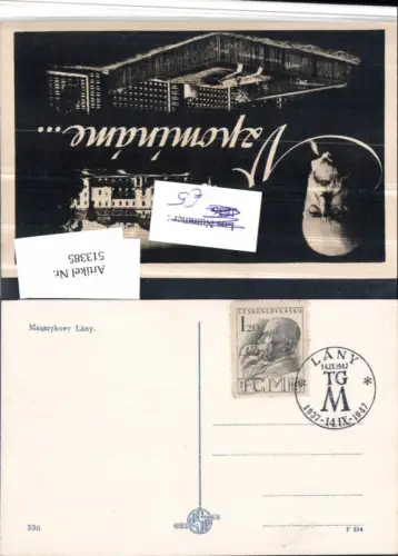 513385,Stempel Lany TGM 1947