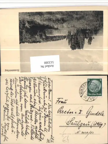 513388,Stempel Waldsee Württemberg 1933