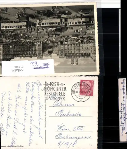 513398,Stempel Münchner Festspiele 1958